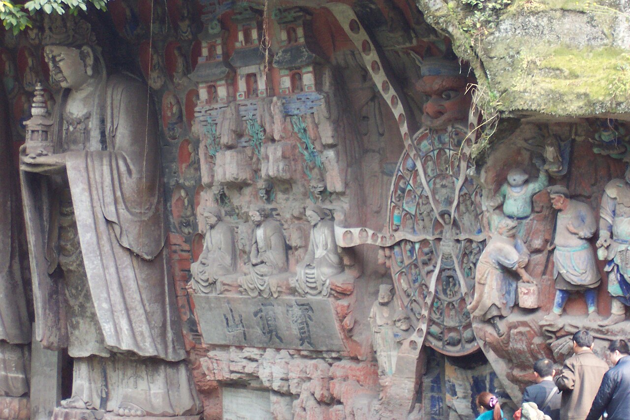 Dazu carvings